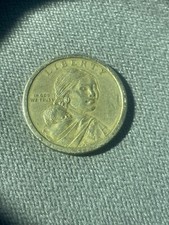 1621 Wampanoag Treaty Golden Dollar Coin  RARE picture