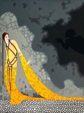 Erte: Melisande & Golaud 22x30 Archival Quality Fine Art Print picture