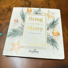 DaySpring Candace Cameron Bure Bring On The Merry Ornament Book Christmas 2021 picture