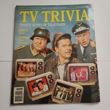 1985 JANUARY TV TRIVIA TELEVISION MAGAZINE 30 YEARS OF TELEVISION - J 2043 picture