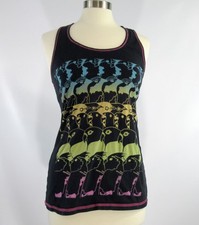 Delia's vintage 90s Y2K Bird Parrot tank top Large 100% Cotton picture