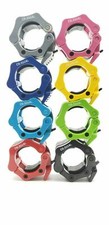 Colossal 2pc 50mm Olympic Weight Bar Collars Barbell Weightlifting Locking Clamp picture