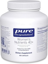 Pure Encapsulations Women's Nutrients 40+, 180 Capsules Multivitamin Women 03/29 picture