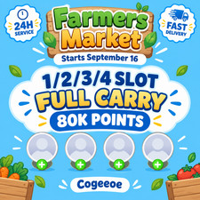 🔥Market Farmers Partners Event Slot⚡Mon-opoly Go🔥 Full Carry 80k point⚡Sep 15 picture