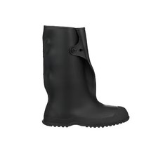 Tingley 35141 Overboots, Plain Toe, Pvc, 14 In Height, Snap Tab Closure, picture