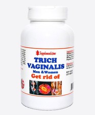 NATURAL HERBS FOR TRICHOMONIASIS MEN & WOMEN - 120 CAPS -MADE IN USA picture