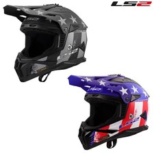 LS2 Gate II Battle Scar Full Face MX Offroad Helmet - Pick Size & Color picture