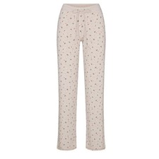 Skims Cotton Jersey Straight Leg Pant Oatmeal Holly Print BT-PNT-11307W Medium picture
