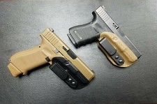 Gunner's Custom Holster Trigger Guard with clip IWB fits Glock Pistols picture