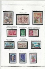 france 1969-70 stamps page ref 19772 picture