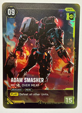 Adam Smasher Metal Over Meat Epic Rare B041 - Cyberpunk TCG NM picture