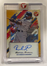 Topps 2025 Pristine Autographs Gold Pulsar Refractor /50 Rafael Furcal Dodgers picture