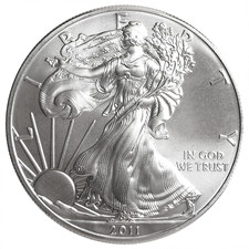 2011 $1 American Silver Eagle 1 oz Brilliant Uncirculated picture