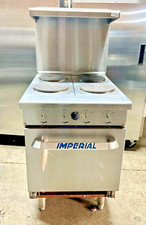 Imperial IR-4-E 24″ Commercial Electric Range 4 Burners/ Space Saver Oven-TESTED picture