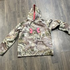 Under Armour Storm Boys L/G Multicolor Camo Fleece Pullover Hoodie, Long picture
