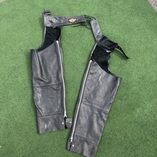Harley-Davidson Basic Skins Leather Chaps Women's Large picture