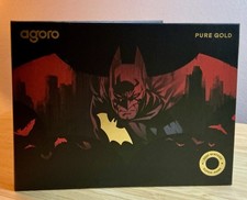 AGORO Batman's Emblem 0.1 g Pure Gold Collectible Limited To 5,000 Minted picture