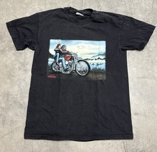 Vintage 1990s Greensboro NC Easyriders Motorcycle Shirt Faded Size M picture