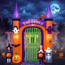 10.8FT Halloween Inflatable Archway Outdoor Decoration Halloween Arch picture