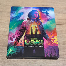 Marvel Studios Loki: The Complete First Season Blu-ray Steelbook Tom Hiddleston picture