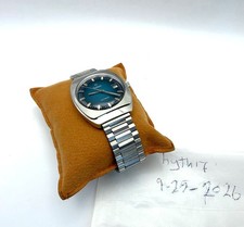 Zodiac 722-913 Automatic Men's Blue Dial Date Original Watch picture