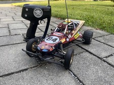 Tamiya „The Grasshopper“ Custom Gold/Bronze Retro Rally, Acoms 27Mhz Radio picture