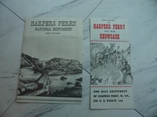 Harpers Ferry National Monument pamplets 1964 picture