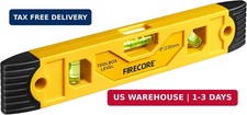 Torpedo Level Magnetic, Firecore 9 Inch Shockproof Small Leveler Tool with 3 Bub picture