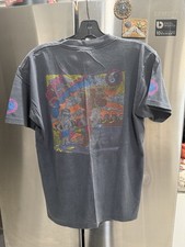 Vtg 80's T&C Surf Designs Tee Faded Black Sz XL picture