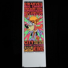 Dwarves — Super Suckers — Sub Pop NMS showcase —Signed Frank Kozik — #223/250 picture