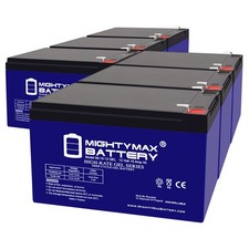 Mighty Max 12V 15AH GEL F2 Battery Compatible with CSB EVX12120 - 6 Pack picture