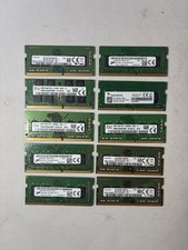 (Lot Of 10)  8GB DDR4 RAM 1Rx8 SODIMM Laptop Memory Mix Speed Mix Brand picture