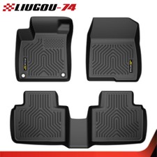 3pc Floor Mats Fit For 18-22 Honda Accord Sedan Waterproof TPE Protection Liners picture