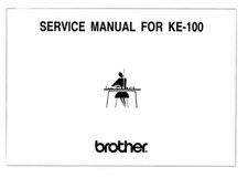 Brother KE-100 Sewing Machine Service Manual picture