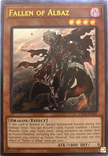 Fallen of Albaz - OP19-EN001 - Ultimate Rare - Unlimited Lightly Played, English picture