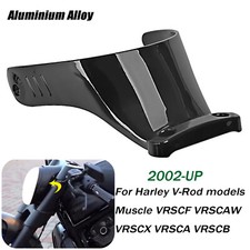 Black Metal Front Headlight Bracket Mount For Harley V-Rod Muscle VRSCF 2002-UP picture