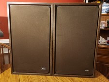 Vintage 1977 Avid 102 Stereo Hifi Speakers - Nice picture