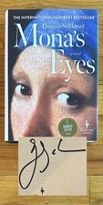 THOMAS SCHLESSER SIGNED - MONA'S EYES - First Hardcover US Edition NEW picture