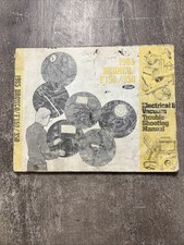 1985 Ford Bronco F150 F350 Factory Shop Electrical Vacuum Manual Paper Book SKU6 picture