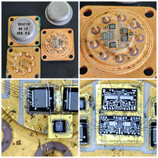 Rare 1970 Solid State Scientific SD4710 Gold Hybrid Power OP Science Microscope picture