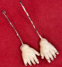 Vintage Composition Doll Hands 1 1/4” picture