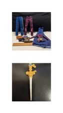 Disney Descendants Doll Ben Evie Book Sword Pants Dress Top Jacket Boots Lot picture