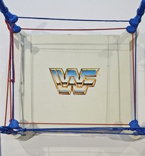 1985 WWF Wrestling Superstars Sling Em Fling Em Wrestling Ring picture