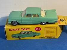 VTG 1960s Dinky Toys 148 Ford Fairlane - Meccano England with Original Box picture