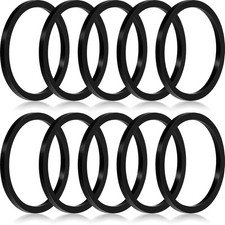 10 Pieces Compatible with Taco 007-007rp Rubber Flange Gasket Seal, Black  picture