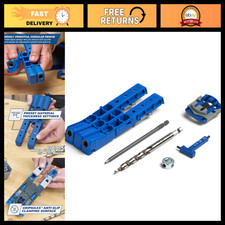 Pocket Hole Jig 320 for Woodworking, Adjustable Drill Guide, Easy DIY Projects picture