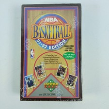 1991-92 Upper Deck High Series Basketball Factory Sealed Wax Box 36 Packs Jordan picture