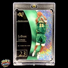 2012-13 Fleer Retro EX LeBron James Clear Acetate High School Refractor #EX42 picture