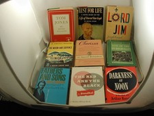 Lot of 9 Modern Library Books with Dust Jackets # 10 74 21 186 11 27 157 72 185 picture