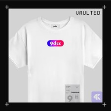 9dcc x Snowfro ITERATION-02 Vaulted Men's White Graphic T-Shirt L Chromie Squig… picture